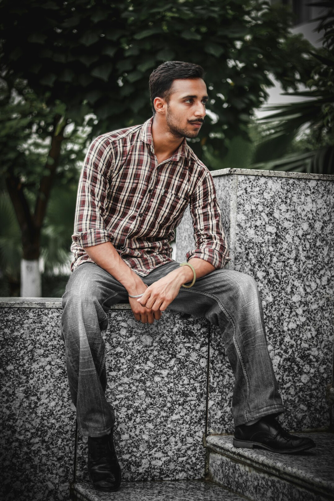 Portrait of a man in a casual shirt