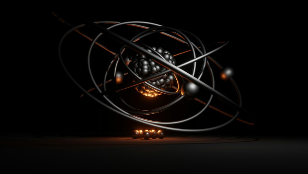 Glowing network connections around the globe